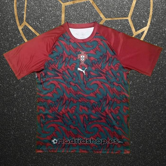 Camiseta Pre Partido del Portugal 2026 Rojo