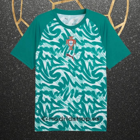 Camiseta Pre Partido del Portugal 2026 Verde