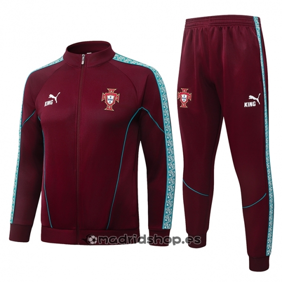 Chandal de Chaqueta del Portugal Nino 26-27 Rojo