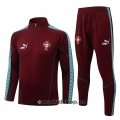 Chandal de Sudadera del Portugal 26-27 Rojo