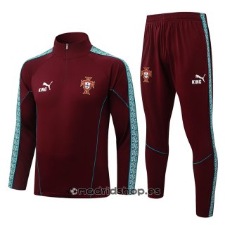 Chandal de Sudadera del Portugal Nino 26-27 Rojo