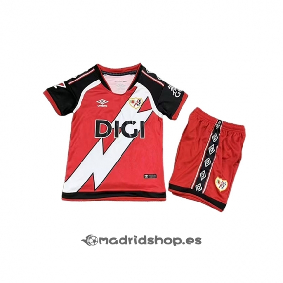 Camiseta Rayo Vallecano Segunda Nino 26-27