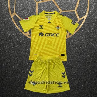 Camiseta Real Betis Portero Nino 25-26 Amarillo