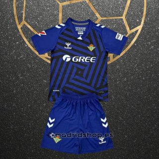 Camiseta Real Betis Portero Nino 25-26 Azul