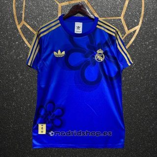 Camiseta Pre Partido del Real Madrid 25-26 Azul