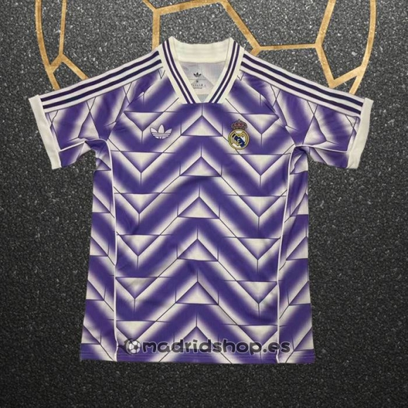 Camiseta Pre Partido del Real Madrid 25-26 Purpura