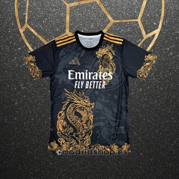 Camiseta Real Madrid Dragon 2025-2026 Negro