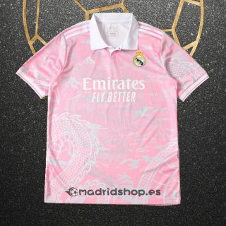 Camiseta Real Madrid Dragon 23-24 Rosa