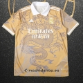 Camiseta Real Madrid Dragon 24-25 Oro