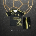 Camiseta Real Madrid Dragon Nino 2025 Negro