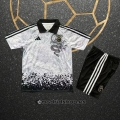 Camiseta Real Madrid Dragon Nino 25-26 Gris