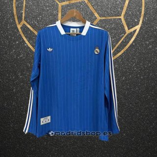 Camiseta Real Madrid Icon Manga Larga 25-26