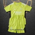 Camiseta Real Madrid Portero Nino 23-24 Verde