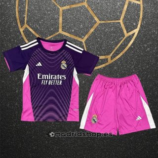 Camiseta Real Madrid Portero Primera Nino 25-26