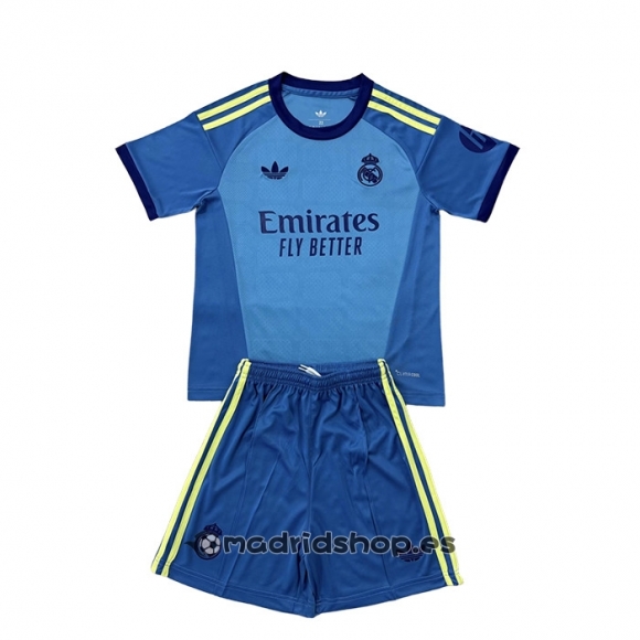 Camiseta Real Madrid Portero Segunda Nino 26-27