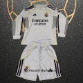 Camiseta Real Madrid Primera Manga Larga Nino 25-26