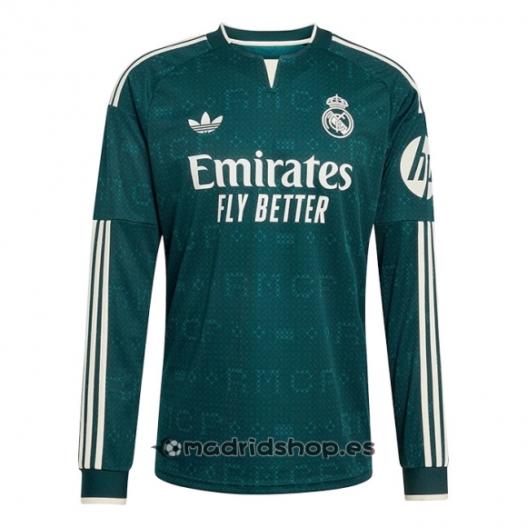 Camiseta Real Madrid Segunda Manga Larga 26-27