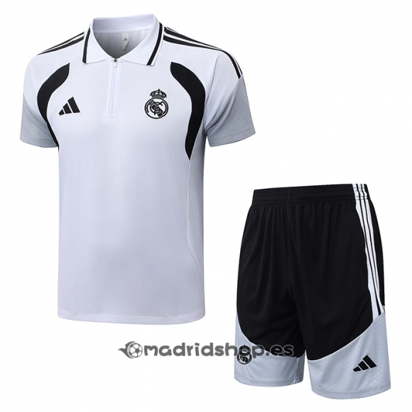 Conjunto Polo del Real Madrid 2026-27 Blanco