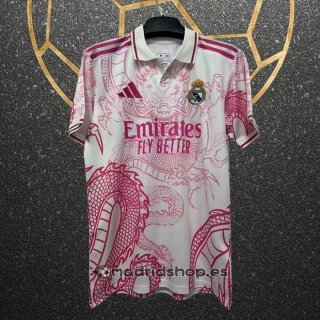 Tailandia Camiseta Real Madrid Dragon 2025-2026 Rosa