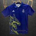 Tailandia Camiseta Real Madrid Dragon 24-25 Azul