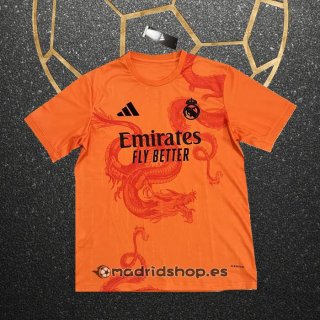 Tailandia Camiseta Real Madrid Dragon 24-25 Naranja