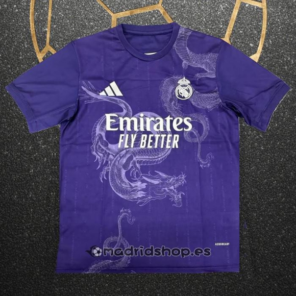 Tailandia Camiseta Real Madrid Dragon 24-25 Purpura