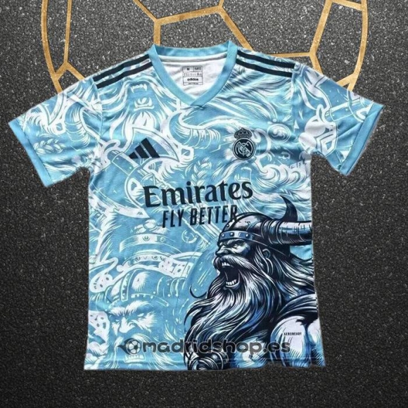 Tailandia Camiseta Real Madrid Dragon 25-26 Azul