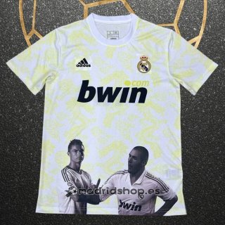 Tailandia Camiseta Real Madrid Special 2025-26 Blanco Amarillo