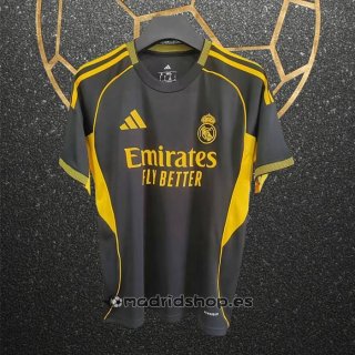 Tailandia Camiseta Real Madrid Special 25-26 Negro Amarillo