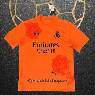 Tailandia Camiseta Real Madrid Y-3 2024 Naranja