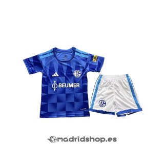 Camiseta Schalke 04 Primera Nino 26-27