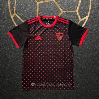 Camiseta Pre Partido del Sevilla 25-26 Negro