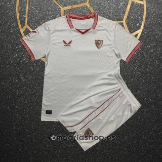 Camiseta Sevilla Primera Nino 23-24