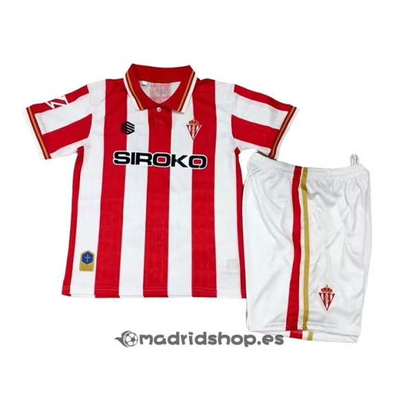 Camiseta Sporting de Gijon Primera Nino 26-27