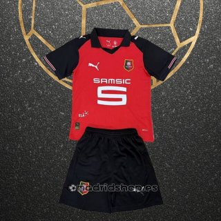 Camiseta Stade Rennais Primera Nino 25-26