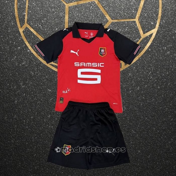 Camiseta Stade Rennais Primera Nino 25-26
