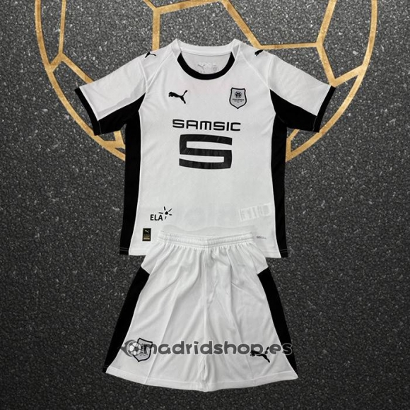 Camiseta Stade Rennais Segunda Nino 25-26