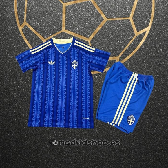 Camiseta Suecia Segunda Nino 2026