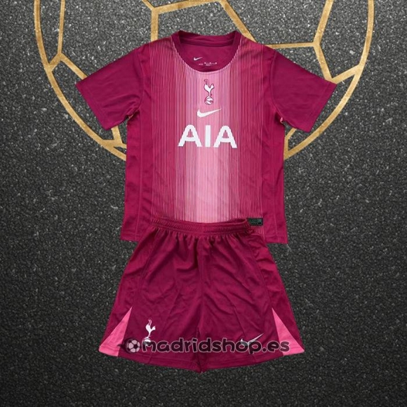 Camiseta Tottenham Hotspur Portero Primera Nino 25-26