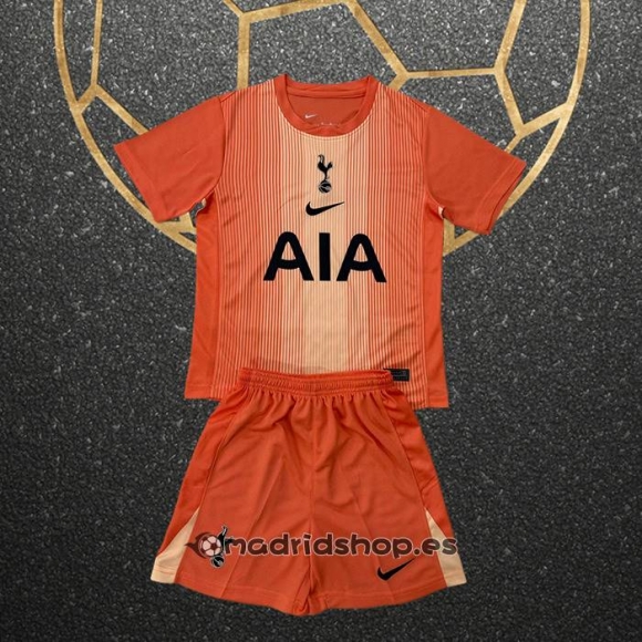 Camiseta Tottenham Hotspur Portero Tercera Nino 25-26