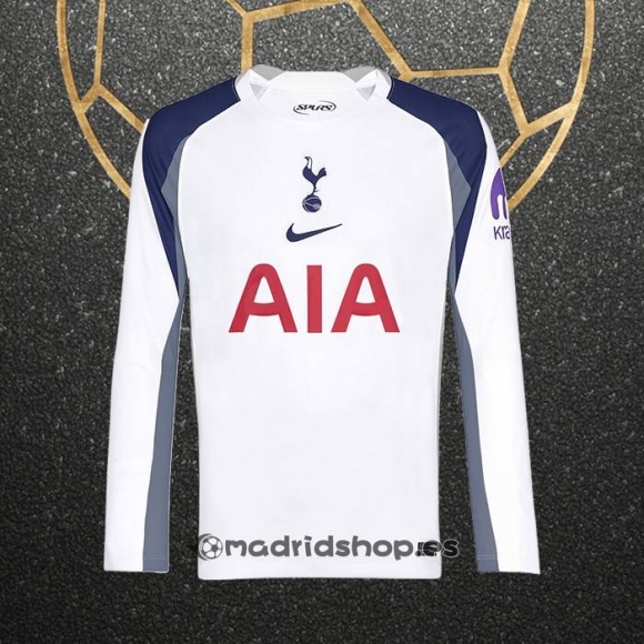 Camiseta Tottenham Hotspur Primera Manga Larga 25-26