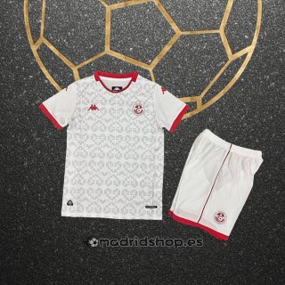 Camiseta Tunez Segunda Nino 2025