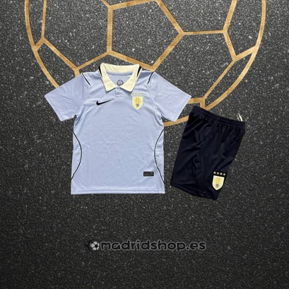 Camiseta Uruguay Primera Nino 2026
