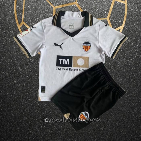 Camiseta Valencia Primera Nino 23-24