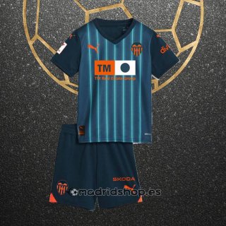 Camiseta Valencia Segunda Nino 23-24