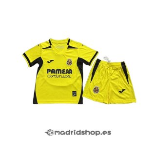 Camiseta Villarreal Primera Nino 26-27