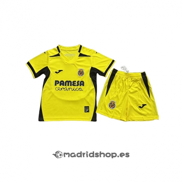 Camiseta Villarreal Primera Nino 26-27