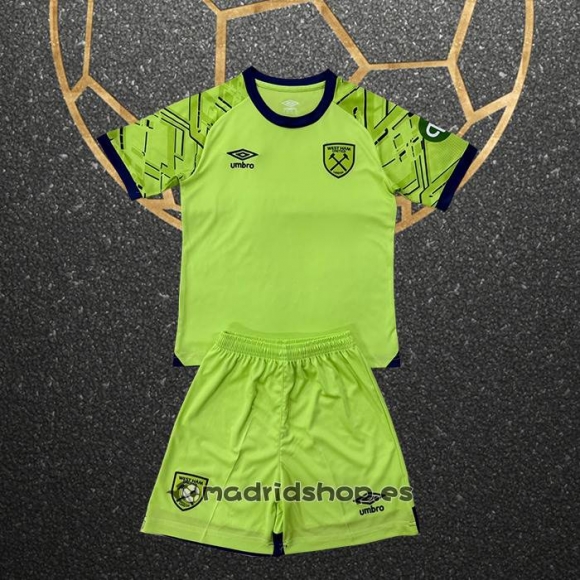 Camiseta West Ham Portero Primera Nino 25-26