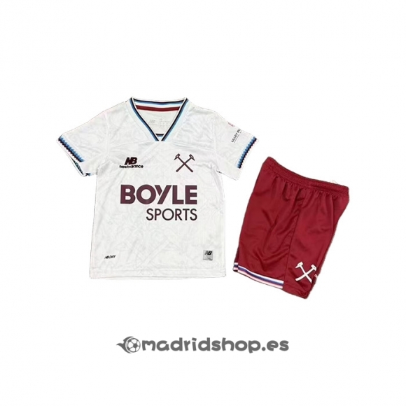 Camiseta West Ham Segunda Nino 26-27