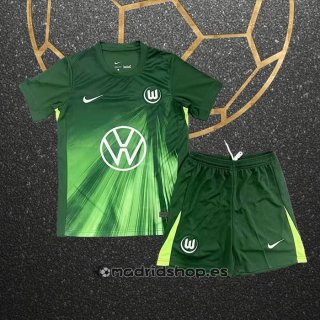 Camiseta Wolfsburg Primera Nino 25-26